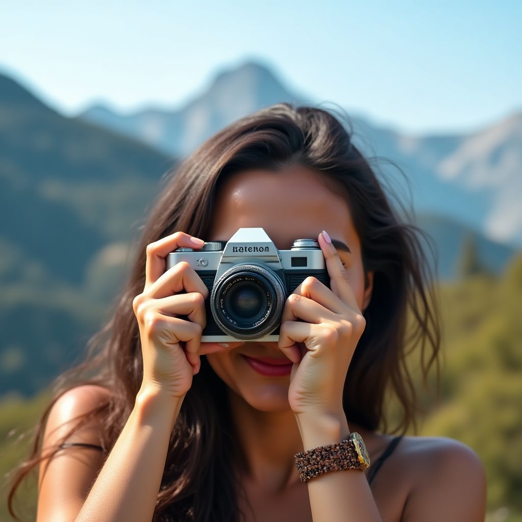 Retrato de Sofía, una viajera apasionada.